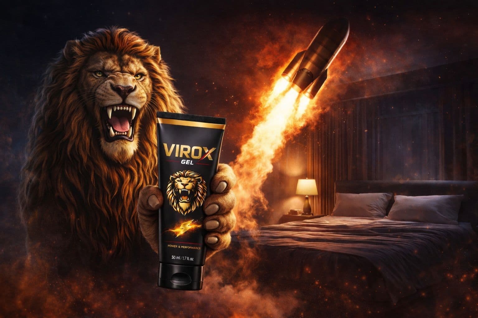 VIROX GEL - منتج طبي فاخر
